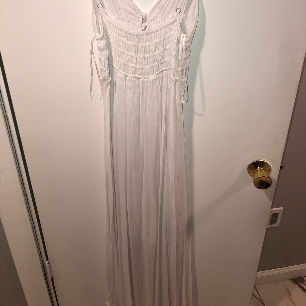 White Maxi Dress Never Worn